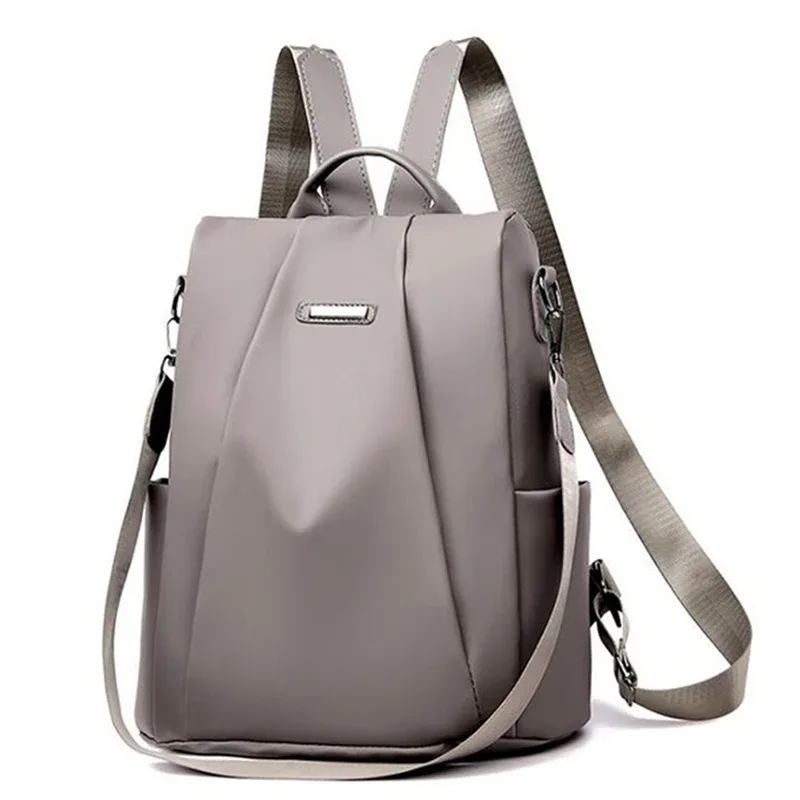 sac à dos oxford imperméable pour femmes, sac d'école antivol à la mode, sac à main de voyage de luxe de grande capacité pour femmes
