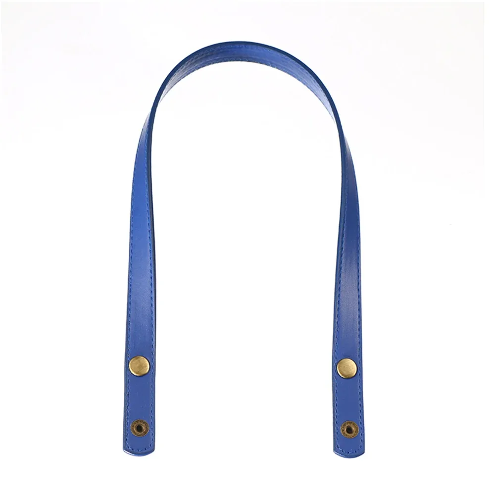 1pc sacs en cuir pu poignée sac à bandoulière sangle plaine tissage femmes sac poignées bricolage poignée de remplacement sac à main ceinture sac accessoire