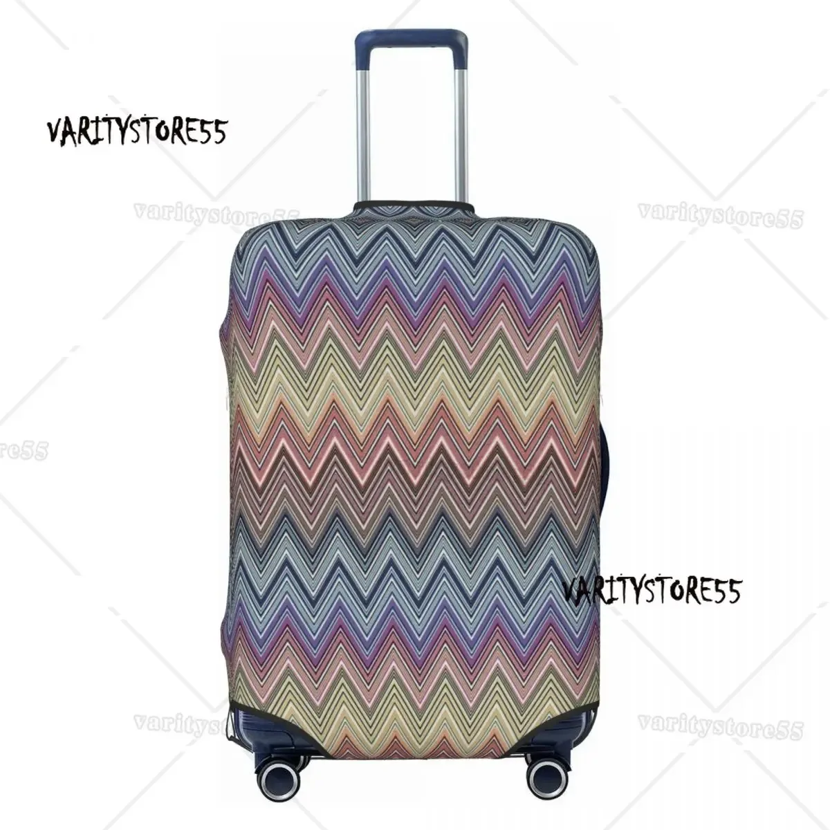 housse de bagage de voyage personnalisée imprimé léopard, housse de protection élastique en peau d'animal pour valise, adaptée à 18 à 32 pouces