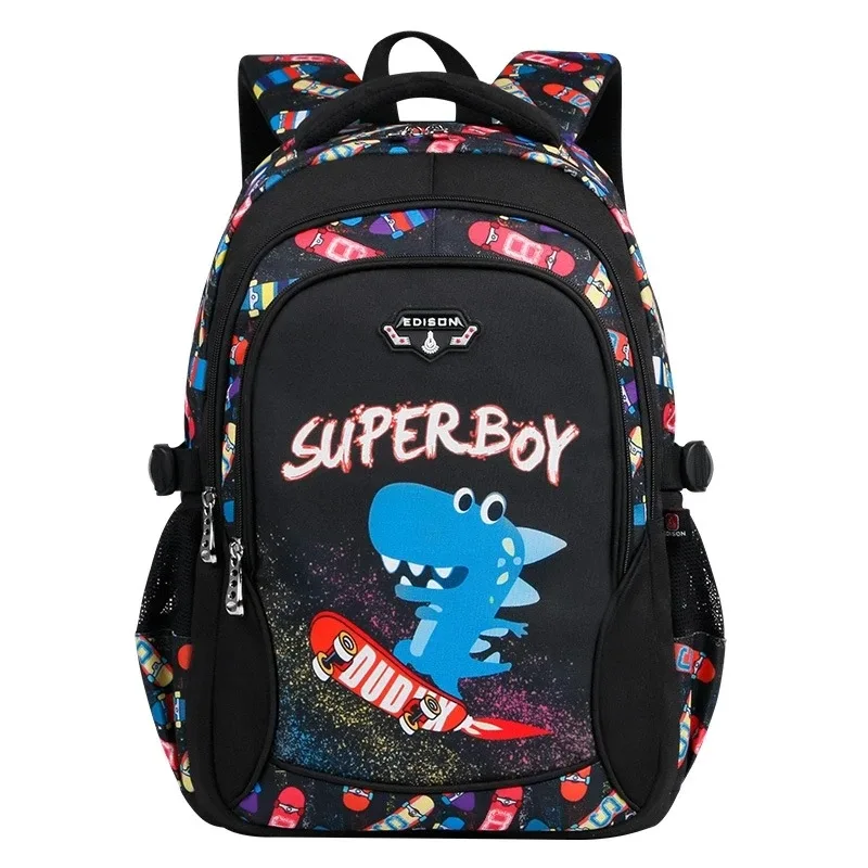 sac à dos d'école orth4wd imperméable pour garçon et fille, cartable adapté aux enfants de la 1re à la 9e année