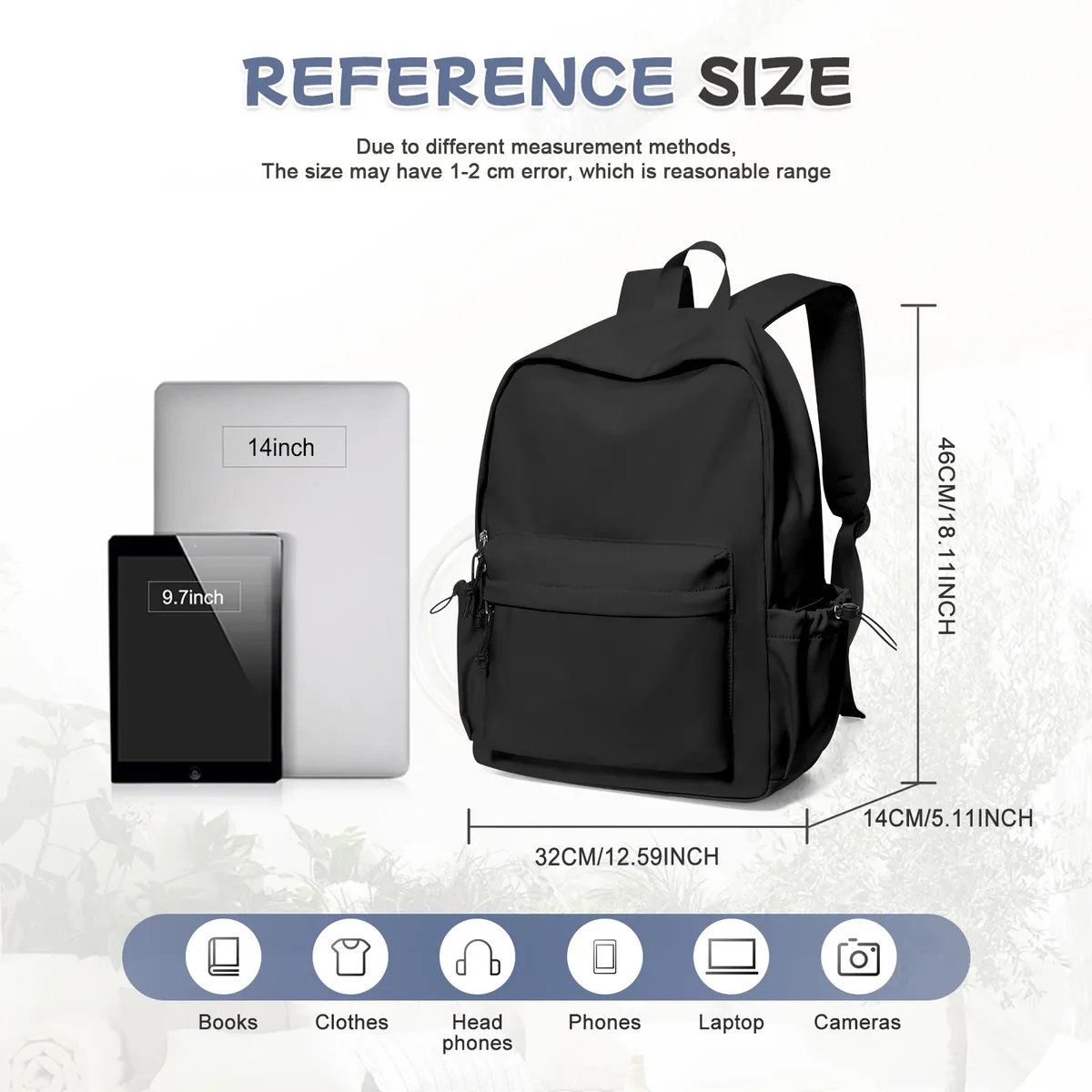sac à dos d'école pour fille, sac à dos esthétique pour femme, joli sac à livres preppy college, sac à dos léger décontracté pour ordinateur portable, antivol