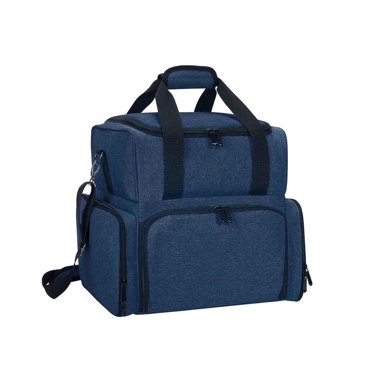 étui de rangement de vernis à ongles de grande capacité, 80 bouteilles, rangement de voyage portable avec 2 sacs amovibles et essentiel pour femmes