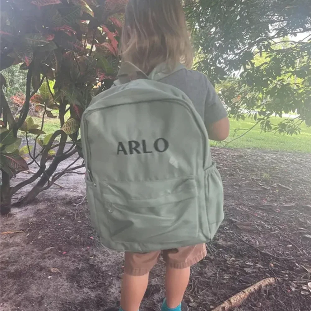sac à dos personnalisé pour étudiants de grande capacité, sac à dos pour couple, sac d'ordinateur, sac à dos avec nom brodé personnalisé pour voyage de loisirs
