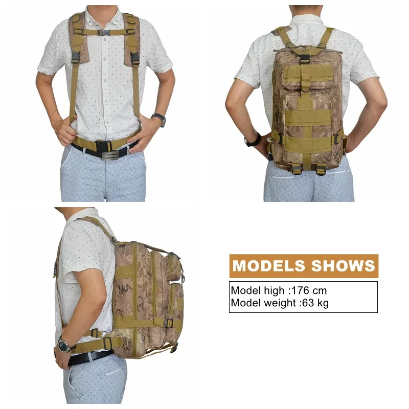 30l 900d nylon sac à dos étanche en plein air militaire sacs à dos tactique sport camping randonnée trekking pêche chasse sac