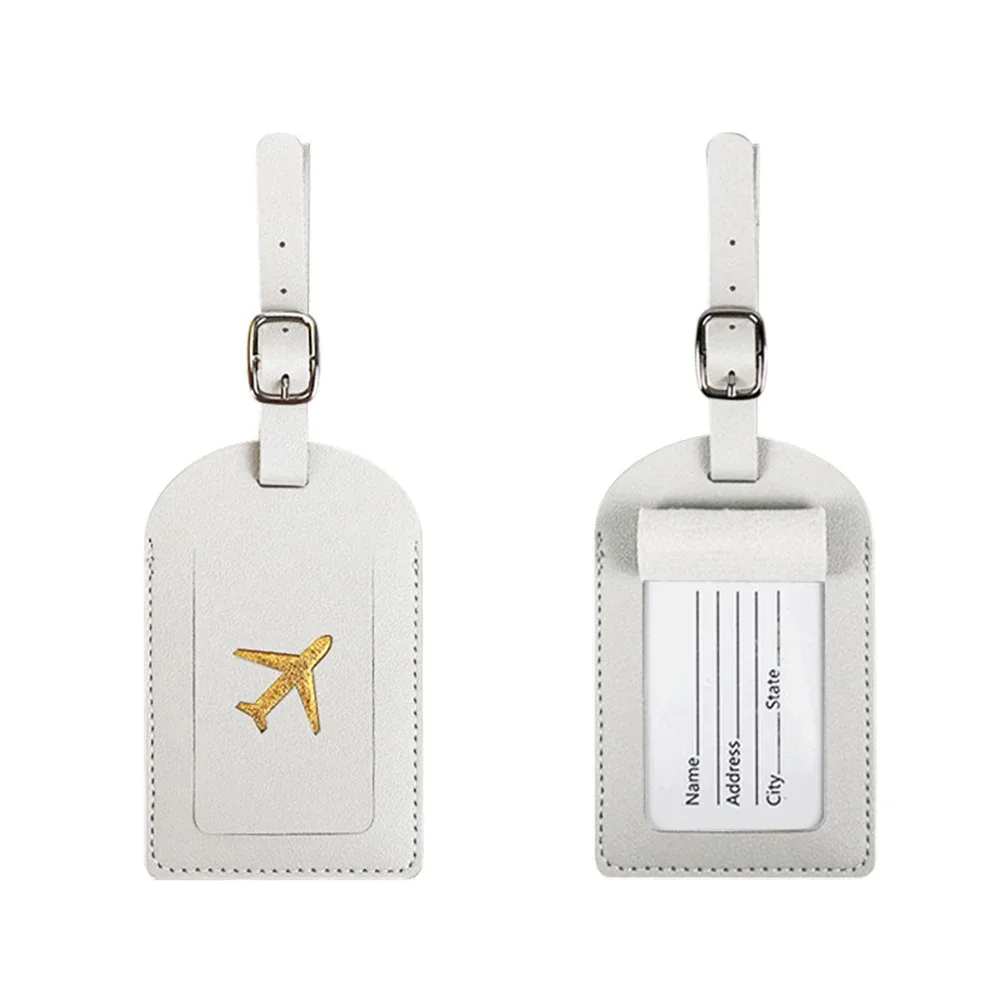étiquette de bagage avec nom personnalisé, lettres personnalisées, bricolage, cadeau, identification d'avion, porte-étiquette d'adresse, valise pour femmes et hommes, accessoires de voyage