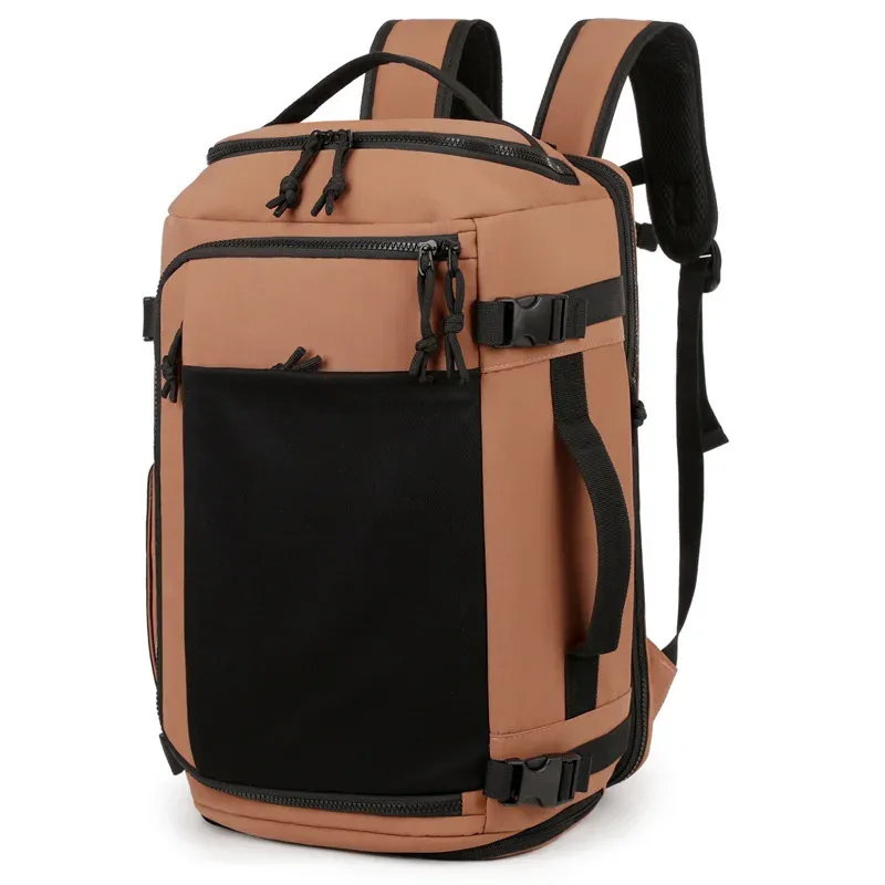 sac à dos de voyage décontracté pour hommes et femmes, sac à dos pour ordinateur portable de banlieue, sac à bagages de grande capacité, sac à deux épaules en nylon imperméable