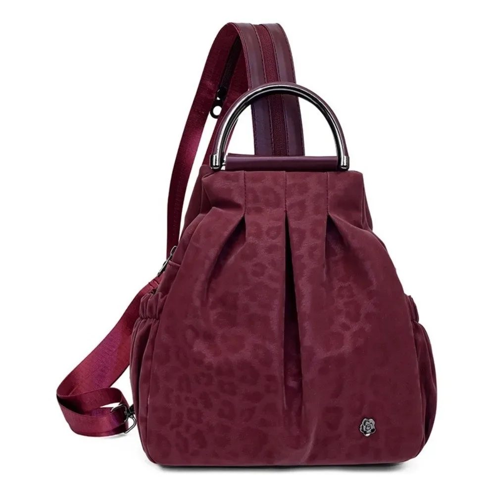 nouveau sac à dos imprimé léopard, grande capacité, sac d'école décontracté, imperméable, multifonctionnel, sac à bandoulière, voyage