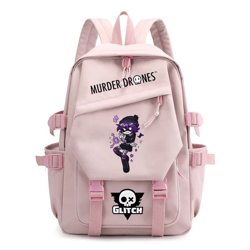 anime meurtre drones sac à dos teenarge ordinateur portable sacs de plein air cartable hommes femmes casual voyage sacs à dos étudiants école mochila