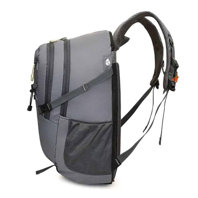 sac d'alpinisme extérieur de grande capacité unisexe hydrofuge 25-35l, sac à dos de randonnée de voyage léger disponible en plusieurs couleurs