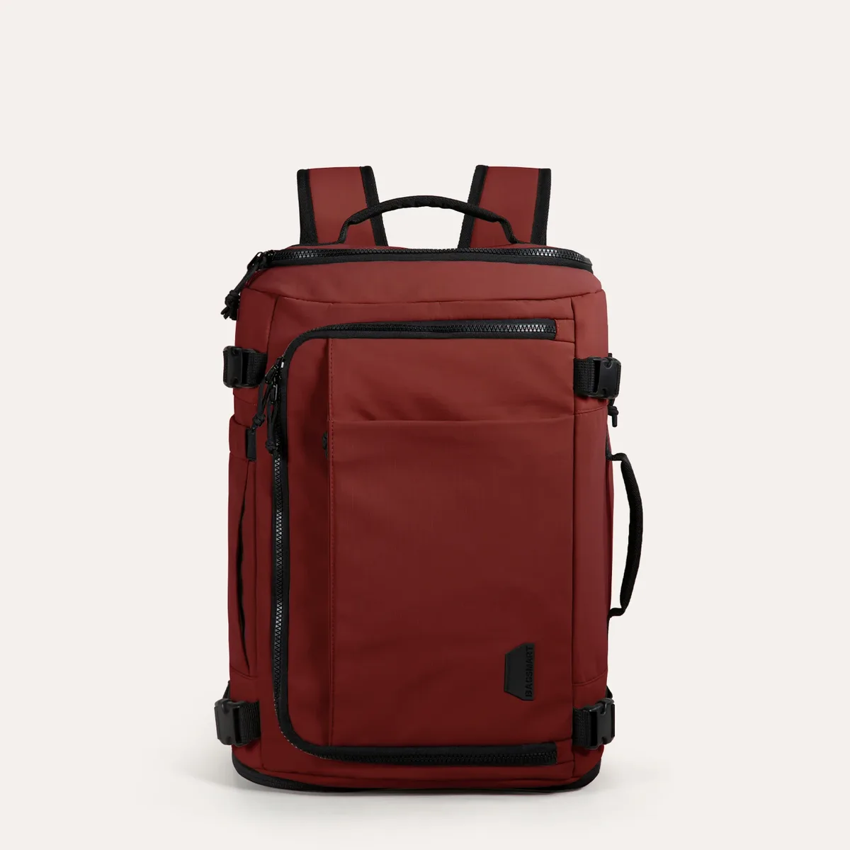 bagsmart sac à dos de voyage grande capacité sac à dos de compression sous vide femmes 15.6 pouces pochette d'ordinateur étanche étendre les sacs à dos pour hommes