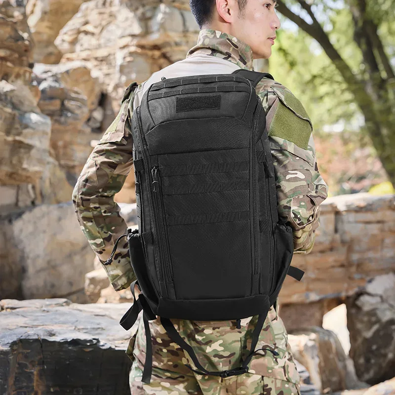 sac à dos d'escalade tactique pour hommes, sac de sport de voyage, grande capacité, randonnée en plein air, camping, pêche, bagages, week-end, cyclisme