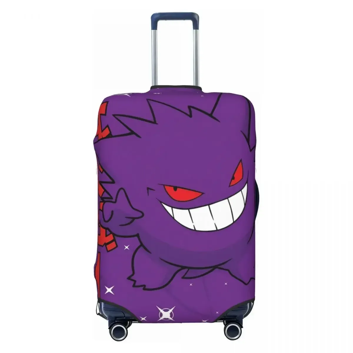 housse de bagage de voyage tendance, design p-pikachizer, élastique, convient aux valises de 18 à 32 pouces, anti-rayures, anti-poussière, lavable