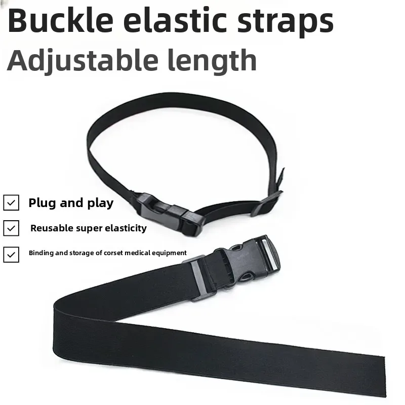 sangle élastique réglable, boucle de ceinture de taille, sangle de rangement, sac à bagages fixe, bande de liaison en fiber de polyester fabriquée en chine