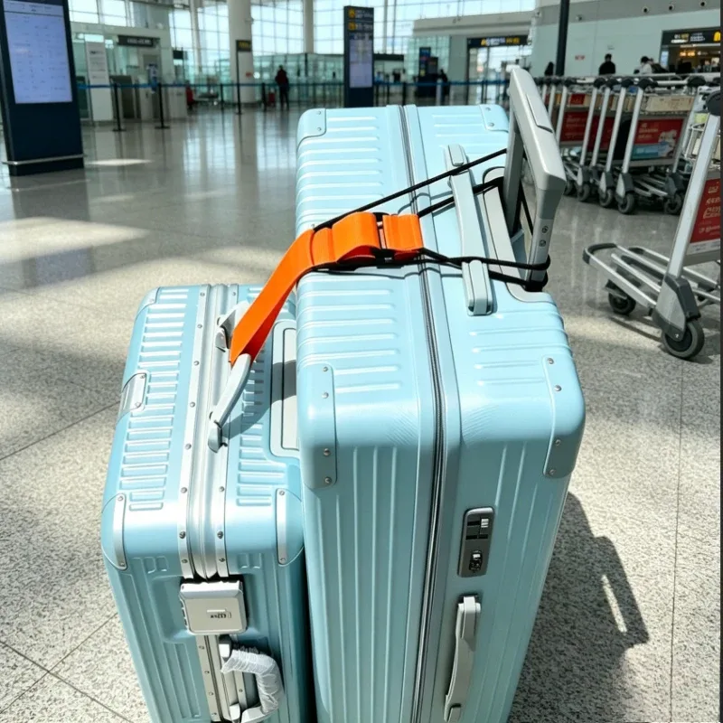 Sangle de bagage élastique réglable, sangle de transport, sangle de bagage élastique, ceinture de valise, sangles de sécurité pour bagages de voyage