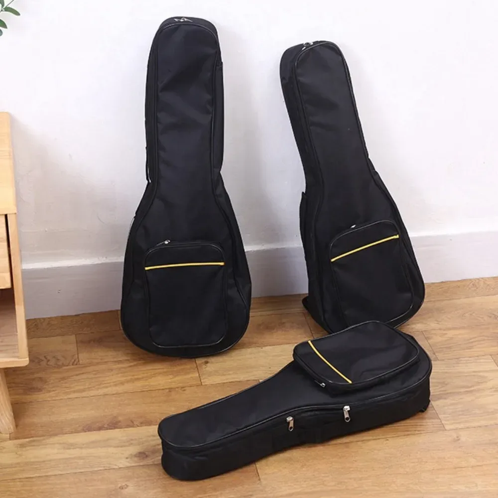 Sac à dos pour ukulélé 21/23/26 pouces, bretelles réglables, double bretelles, sac pour mini guitare, sac pour instrument imperméable rembourré en éponge