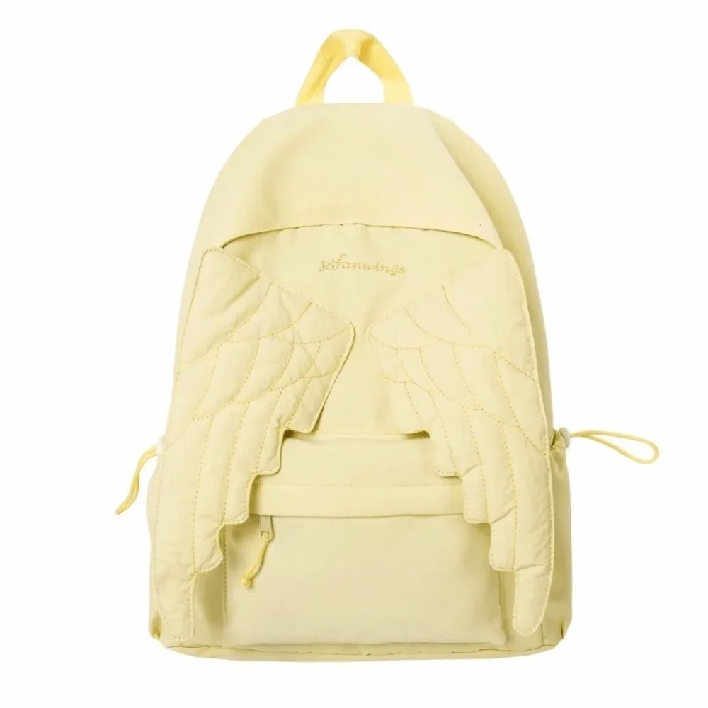 sac à dos en nylon uni style jk y2k, grande capacité, léger, pour étudiants, idéal comme cadeau