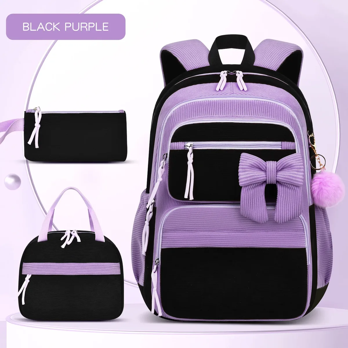sac à dos quotidien de style coréen pour femmes, sac à dos de voyage en tissu nylon imperméable, sac d'école pour filles, sacs décontractés pour adolescents