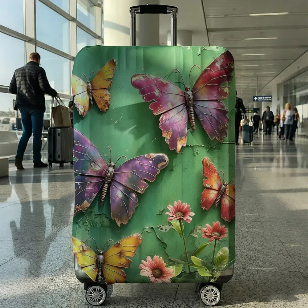housse de protection pour bagages, élastique, imperméable, anti-poussière, pour valise de 18 à 32 pouces, accessoires de voyage