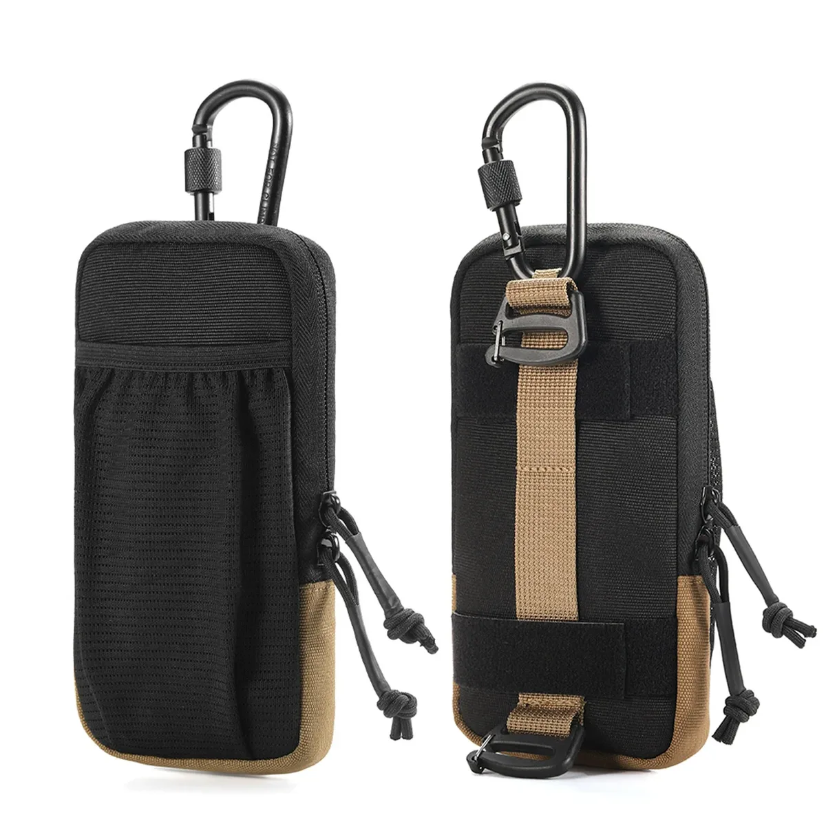 sac à bandoulière tactique x-pac molle, pochette de rangement durable pour téléphone et équipement, pour la chasse, fixation sur sac à dos et gilet tactique