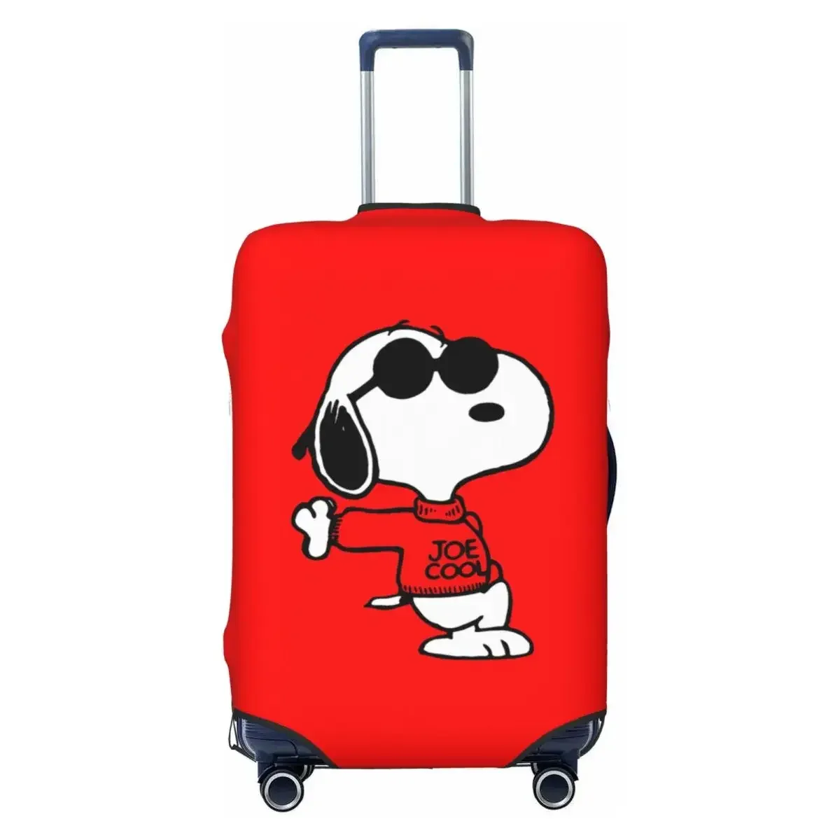 Housse de bagage extensible universelle, imprimé chiens mignons, pour bagages de 18 à 32 pouces, anti-rayures, anti-poussière, lavable, housse essentielle pour voyage