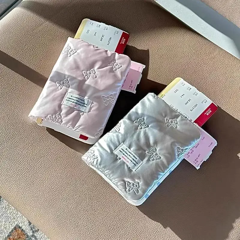 sac de voyage élégant en cuir pu avec nœud et emplacements pour cartes antivol