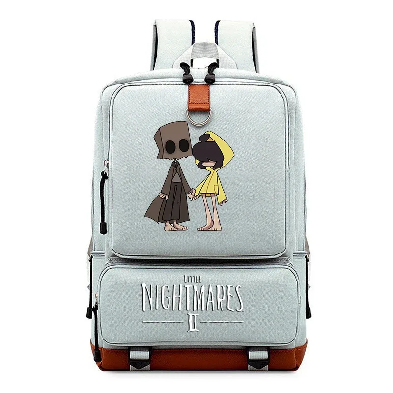 jeu petits cauchemars 2 sacs à dos pour garçon fille sacs d'école sac à dos adolescents enfants voyage quotidien sac à dos mochila