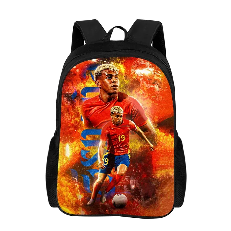 sac à dos l-lamin yamal pour enfant, léger, sac à dos pour enfant, meilleur cadeau, star du football, école, sac à dos de grande capacité