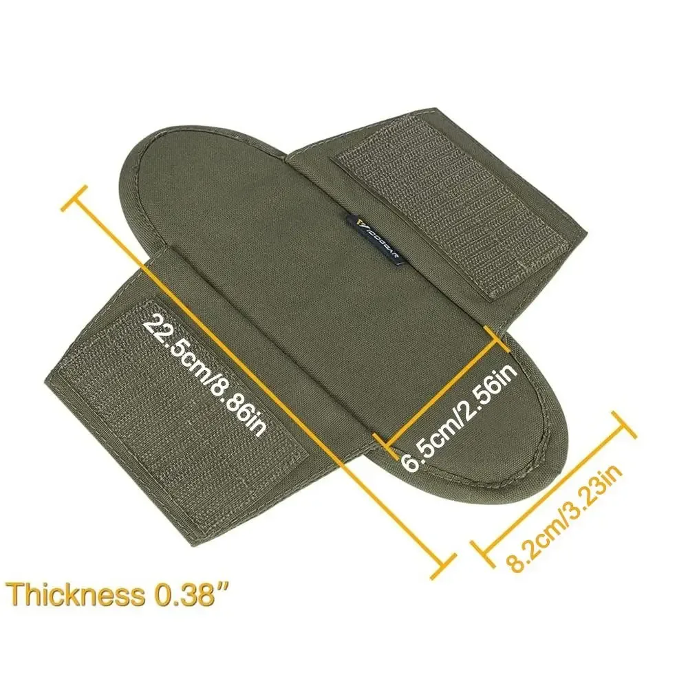 1pc remplacement gilet bandoulière coussinet antidérapant respirant pochette d'ordinateur sangle coussin détachable sac à dos épaulière en plein air