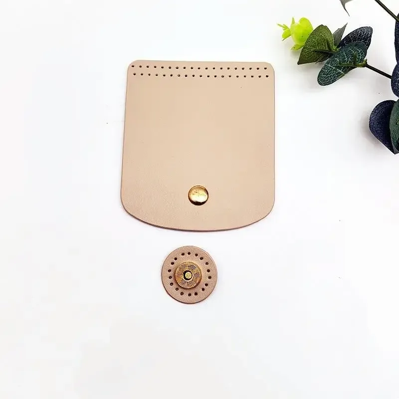 couverture de rabat de sac en cuir pu indémodable, accessoires de sac en crochet diy pour femmes, pièces de rechange pour sac bandoulière fait main