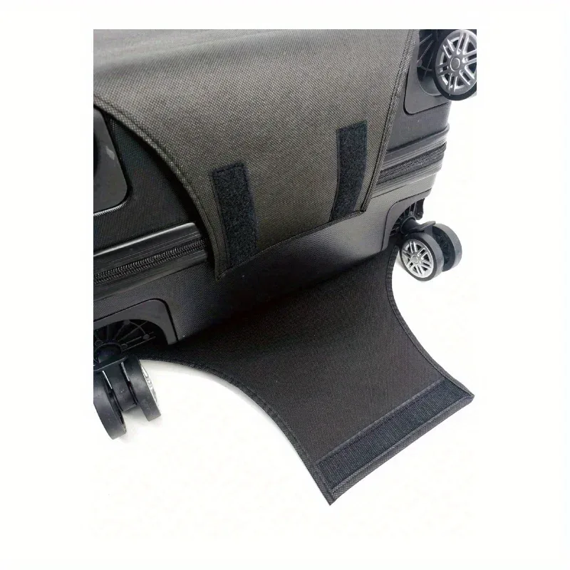 housse de protection pour bagages non tissée, 1 pièce, anti-poussière, valise à roulettes, résistante à l'usure, anti-rayures
