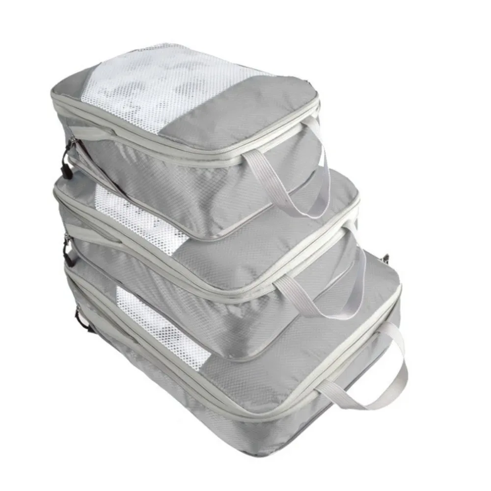 sacs de compression en nylon, organisateurs de vêtements imperméables et peu encombrants, extensibles et pliables, pochettes de tri pour vêtements, camping