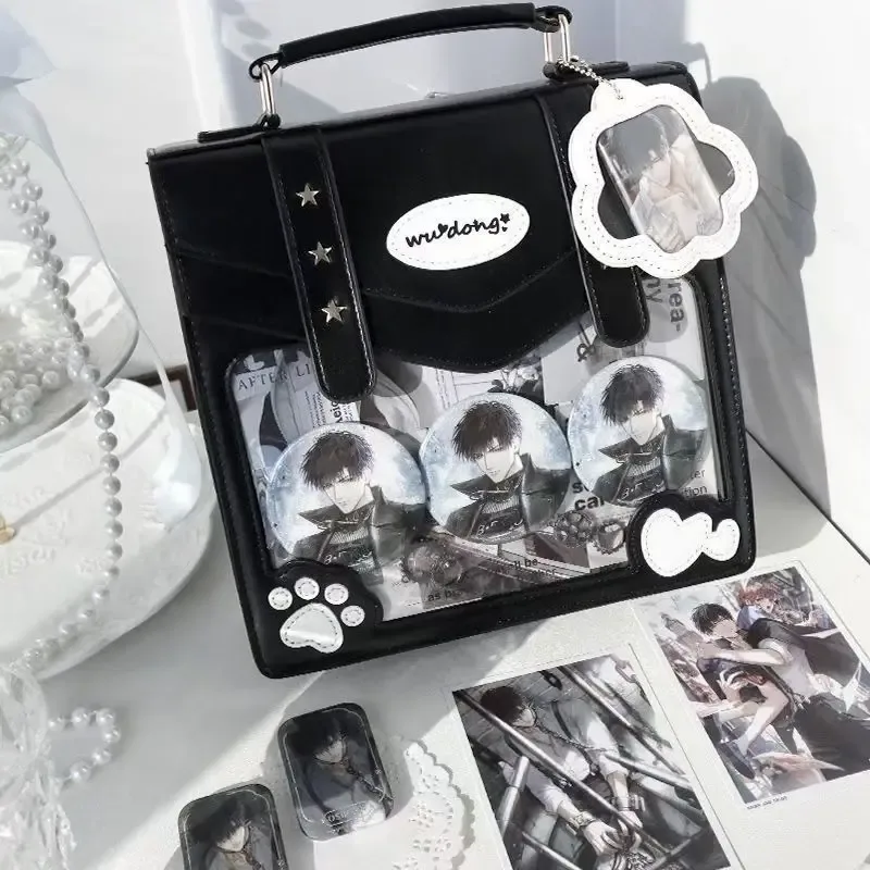 y2k jk uniforme ulzzang sac à bandoulière simple nouvelle mode mignon kawaii ita sac pour les filles sac à dos polyvalent de tous les jours