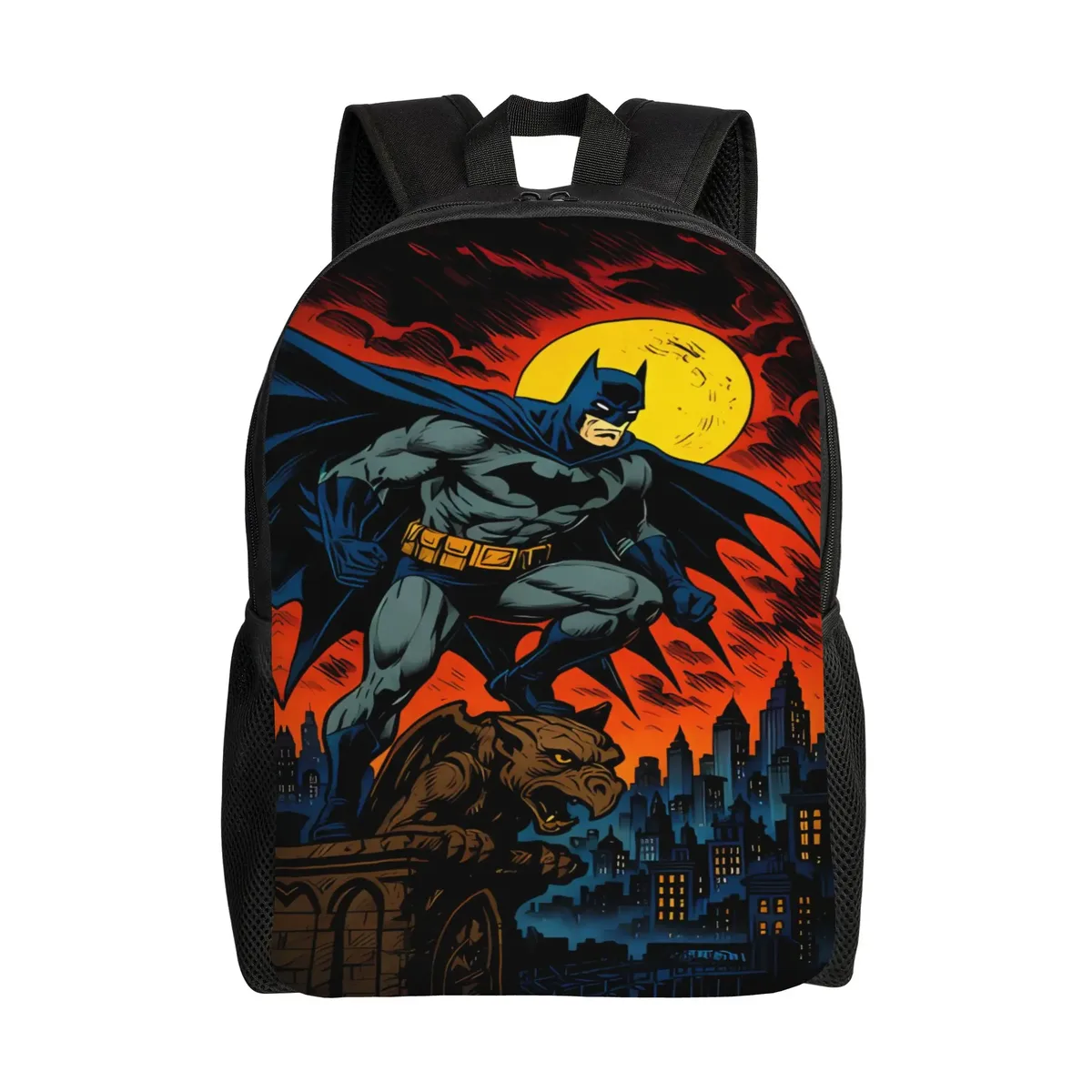 sac à dos de randonnée imprimé en 3d b-batmans, sacs à dos souples personnalisés pour hommes, joli sac à dos pour lycée