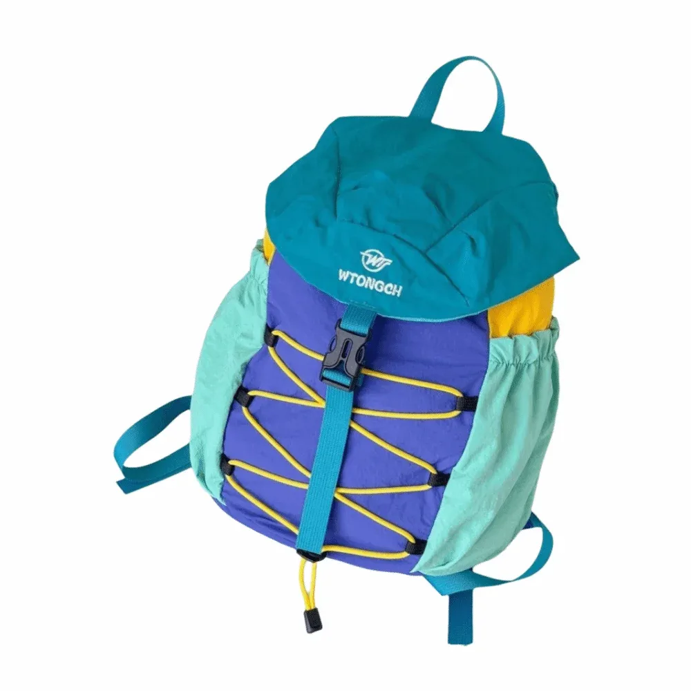 sac à dos de sport créatif à cordon de serrage, léger, grande capacité, résistant à l'usure, fermeture à cordon de serrage