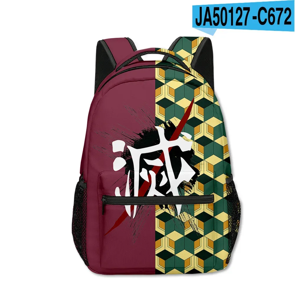 à la mode populaire nouveauté anime étudiant bookbag cahier sacs à dos impression 3d oxford imperméable garçons/filles voyage sacs à dos