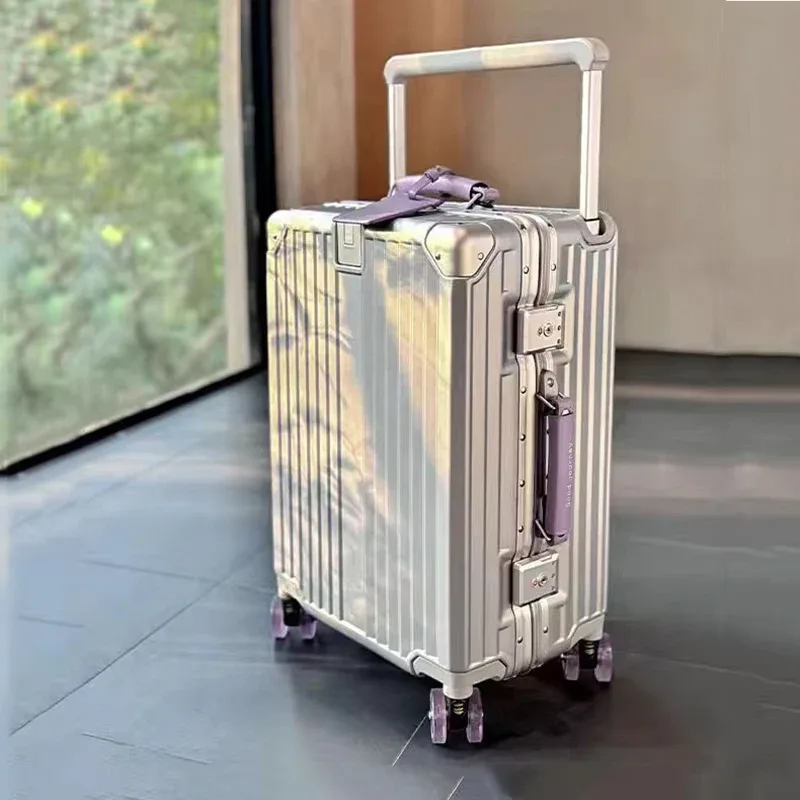 colenara bagages sac de voyage 20 "24" 26 "28" 30 pouces grande capacité boîtier de chariot abs + pc boîte d'embarquement valise à cadre en aluminium