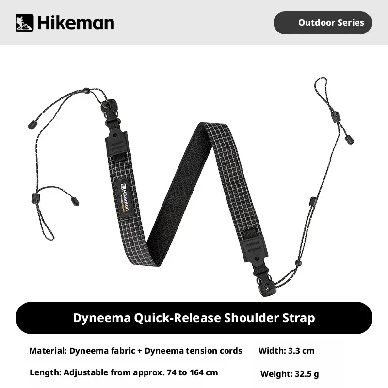 sangle d'épaule pour sac à dos de camping hikeman en dyneema, légère, réglable, sangle de sac bandoulière à dégagement rapide