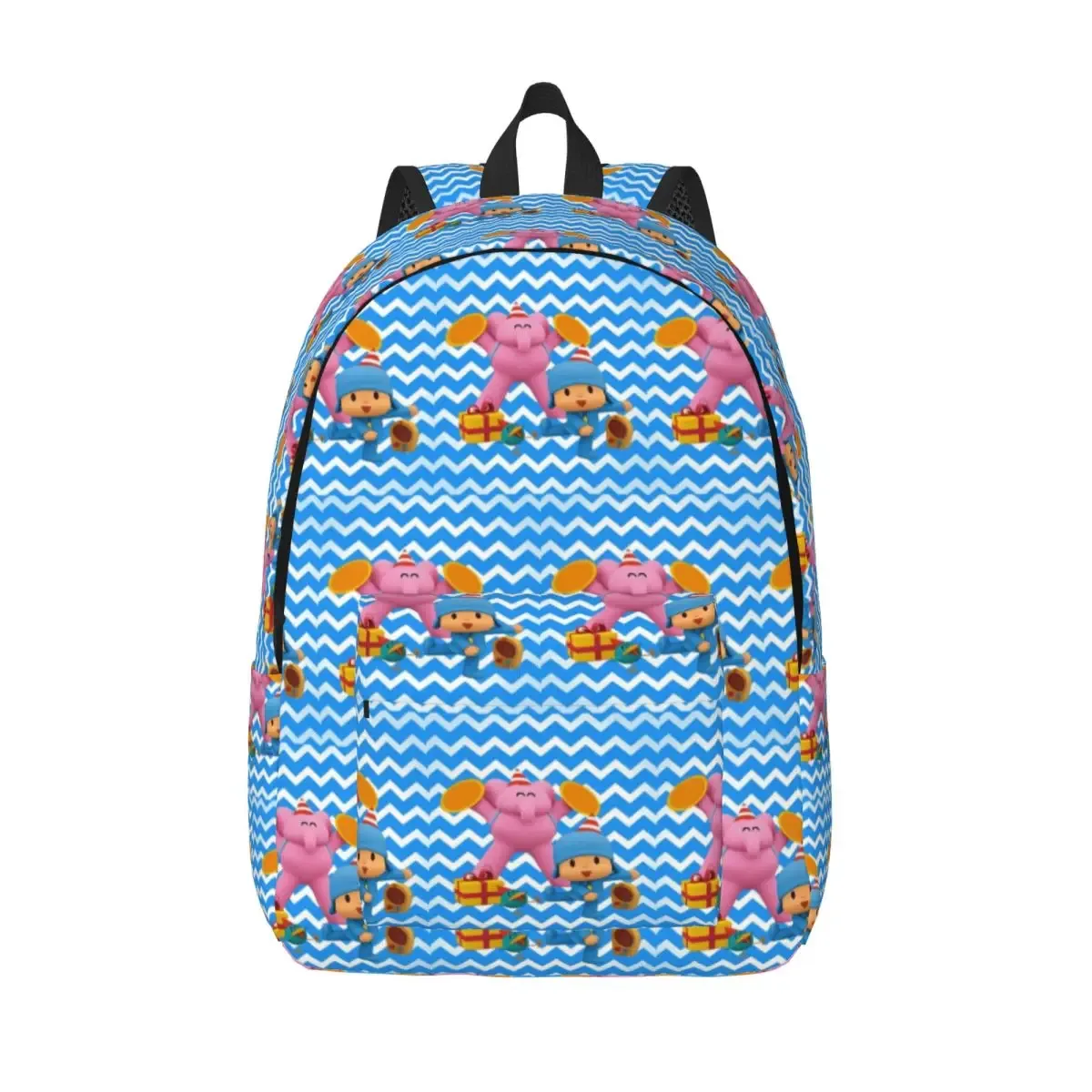 pocoyo étudiant sac à dos sac d'école randonnée voyage sac à dos pour hommes femmes mode bookbag sacs à bandoulière