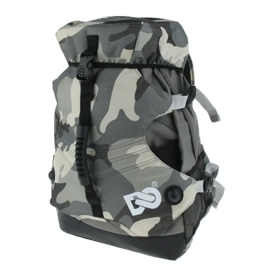 sac à dos professionnel en nylon pour patins à roulettes, sac de sport à roulettes en ligne, sacs à dos de rangement, sacs à dos d'extérieur unisexes