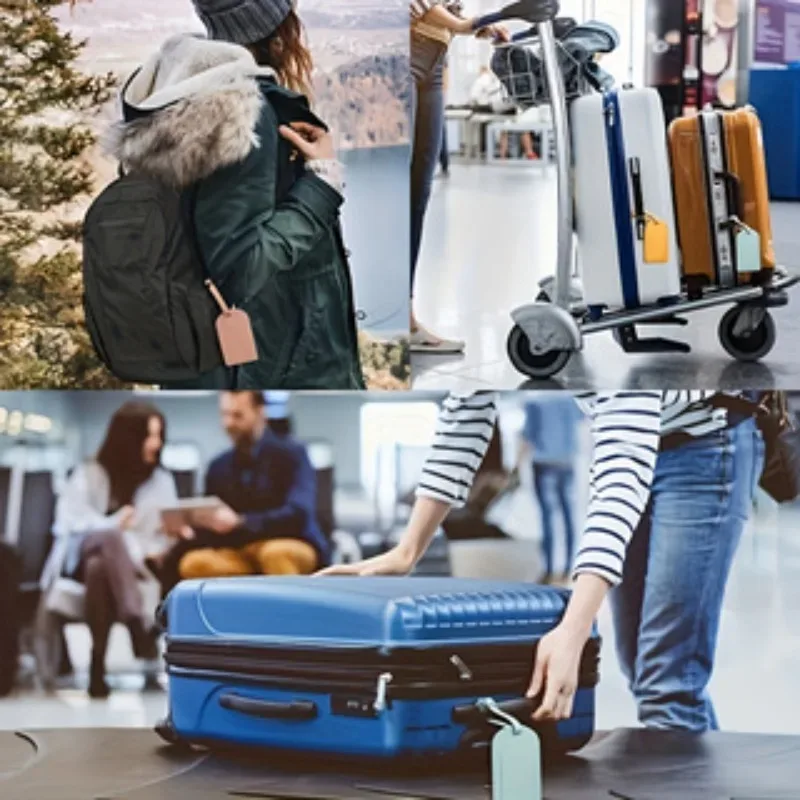étiquettes de bagages personnalisées en pu, étiquette de valise, étiquettes de bagages, accessoires de voyage, mariage, cadeaux d'anniversaire, 2 pièces