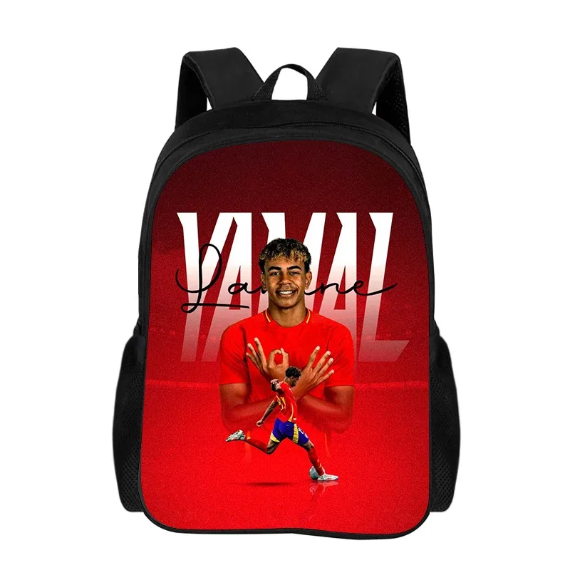 sac à dos l-lamin yamal pour enfant, léger, sac à dos pour enfant, meilleur cadeau, star du football, école, sac à dos de grande capacité