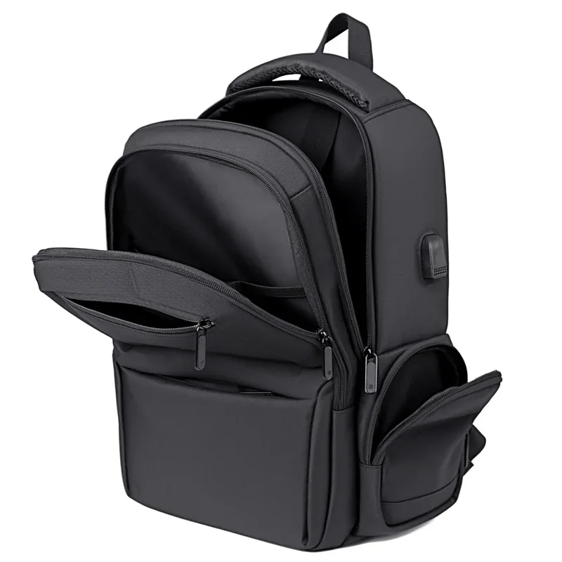 sac à dos imperméable pour hommes, grande capacité, sac à dos pour ordinateur portable de 15 pouces, sac de voyage multifonctionnel, plusieurs poches, plusieurs couleurs disponibles