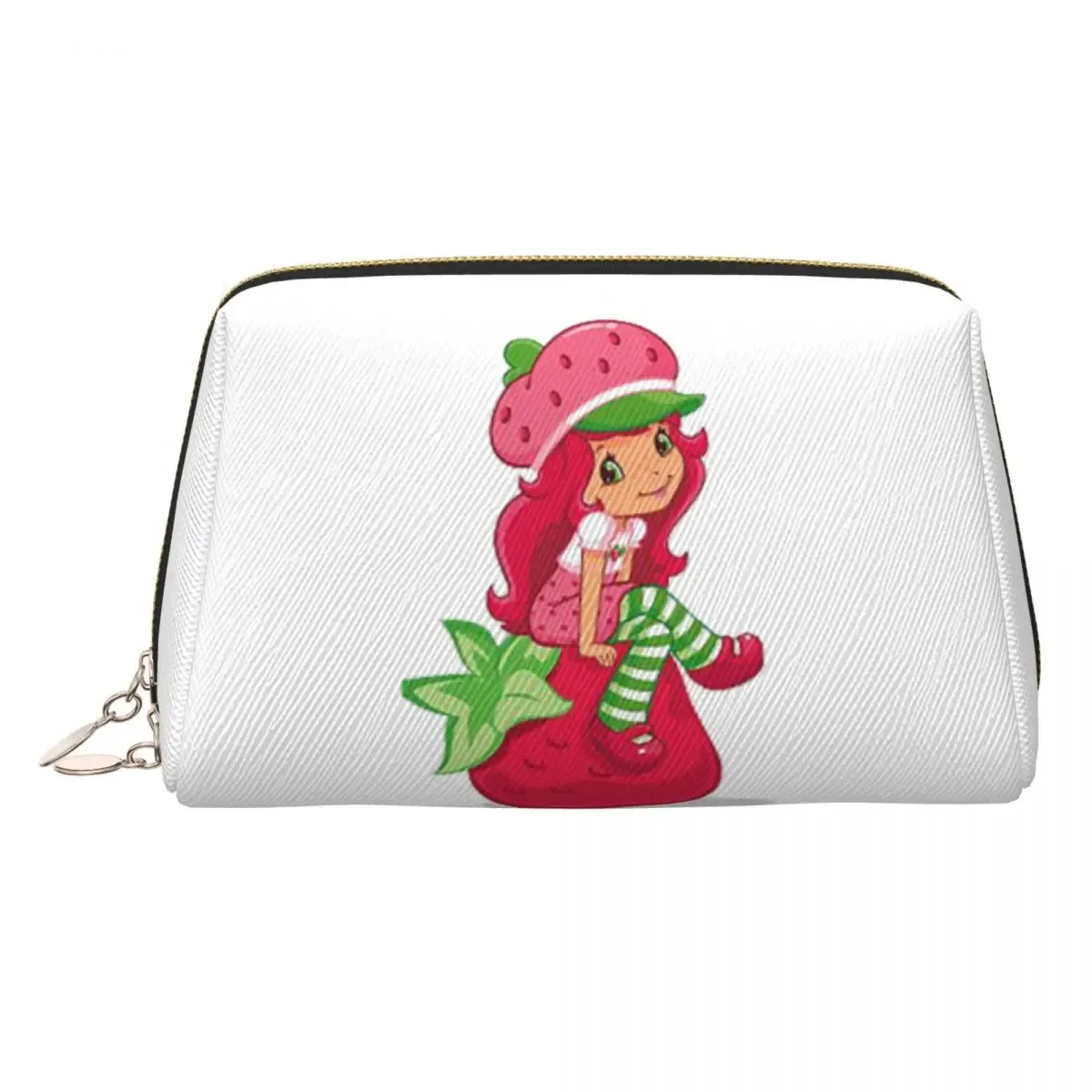 fraise shortcake fille dessin animé anime femmes sac cosmétique voyage maquillage organisateur pochette de rangement de toilette dopp kit étui