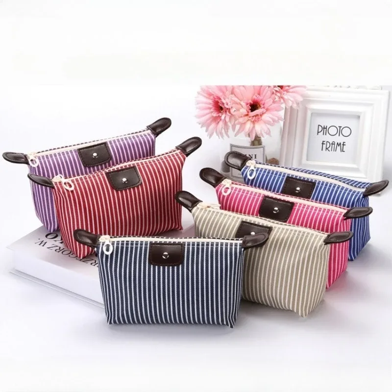 sac à cosmétiques de beauté pour femmes, trousse de maquillage tendance, organisateur de voyage à fermeture éclair, trousse de toilette étanche, pochette de grande capacité