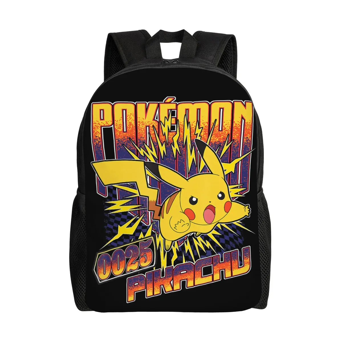 sacs à dos pokemon, sac à dos mignon happy piplup collage big chest poster daypack, sac à dos d'extérieur avec fermeture à glissière