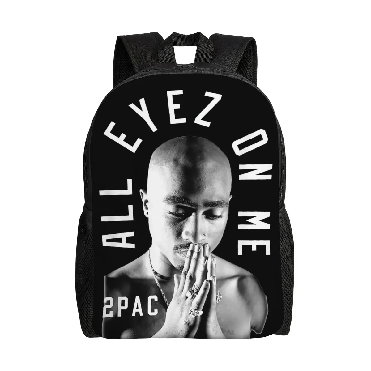 sac à dos populaire du rappeur 2pac pour hommes et femmes, sac à dos cool pour le lycée, la randonnée, les voyages, sac à dos en toile tupac pour l'université, cadeau