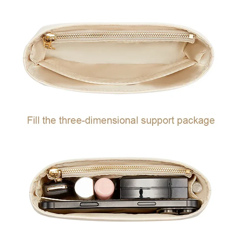 organisateur de sac pour sac à main longchamp, insert intérieur en nylon pour mini pochette, accessoires de rangement et de maintien de l'ordre