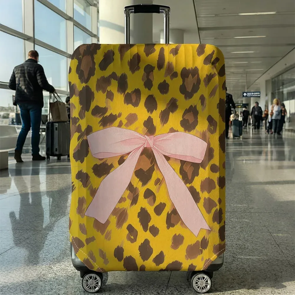 housse de protection pour bagages à motif animal, ensemble adapté aux housses de bagages de 18 à 32 pouces, housse de poignée de valise, accessoires de voyage