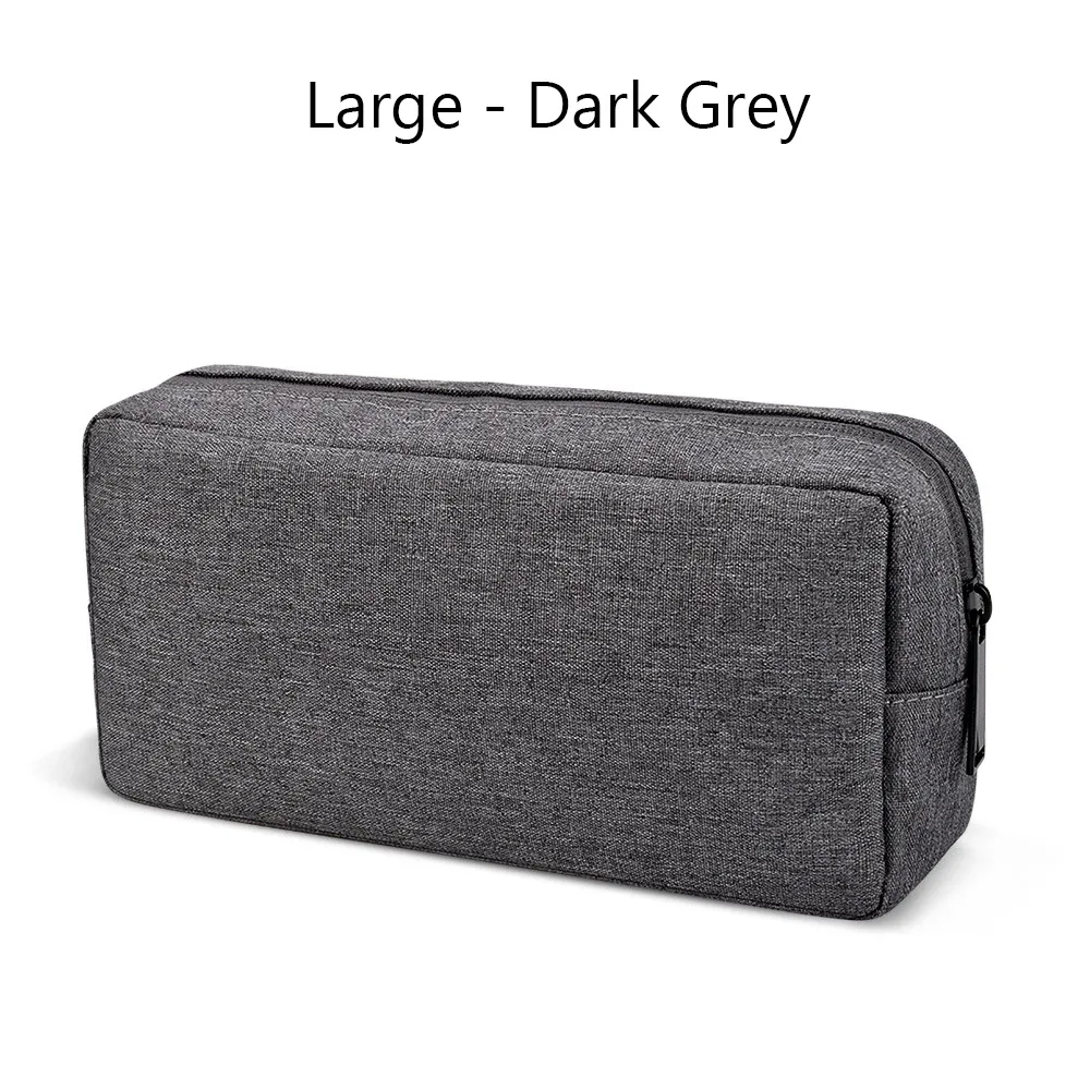 sacs de rangement numériques portables, organisateur de gadgets usb câbles fils chargeur batterie fermeture éclair sac à cosmétiques, étui accessoires