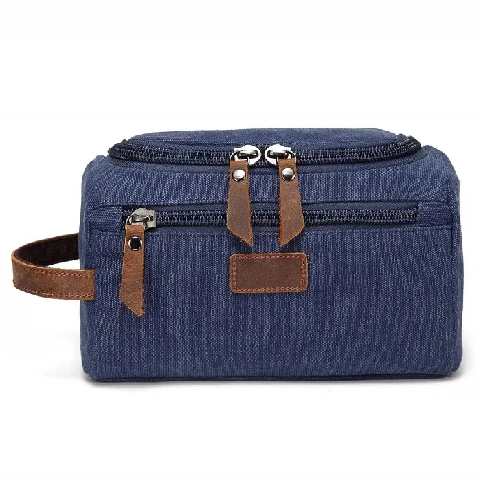 boîte de maquillage cosmétique étanche pour hommes, sac de voyage, organisateur en toile, grands nécessaire, trousse de vanité pour hommes, pochette de toilette de lavage